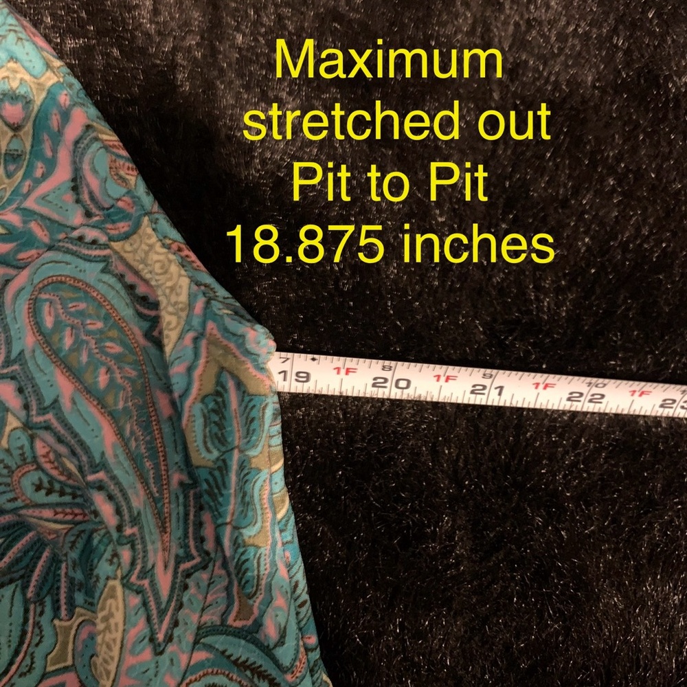 Anthropologie Boemo Turquoise and Pink Paisley Maxi Dress - Picture 14 of 14